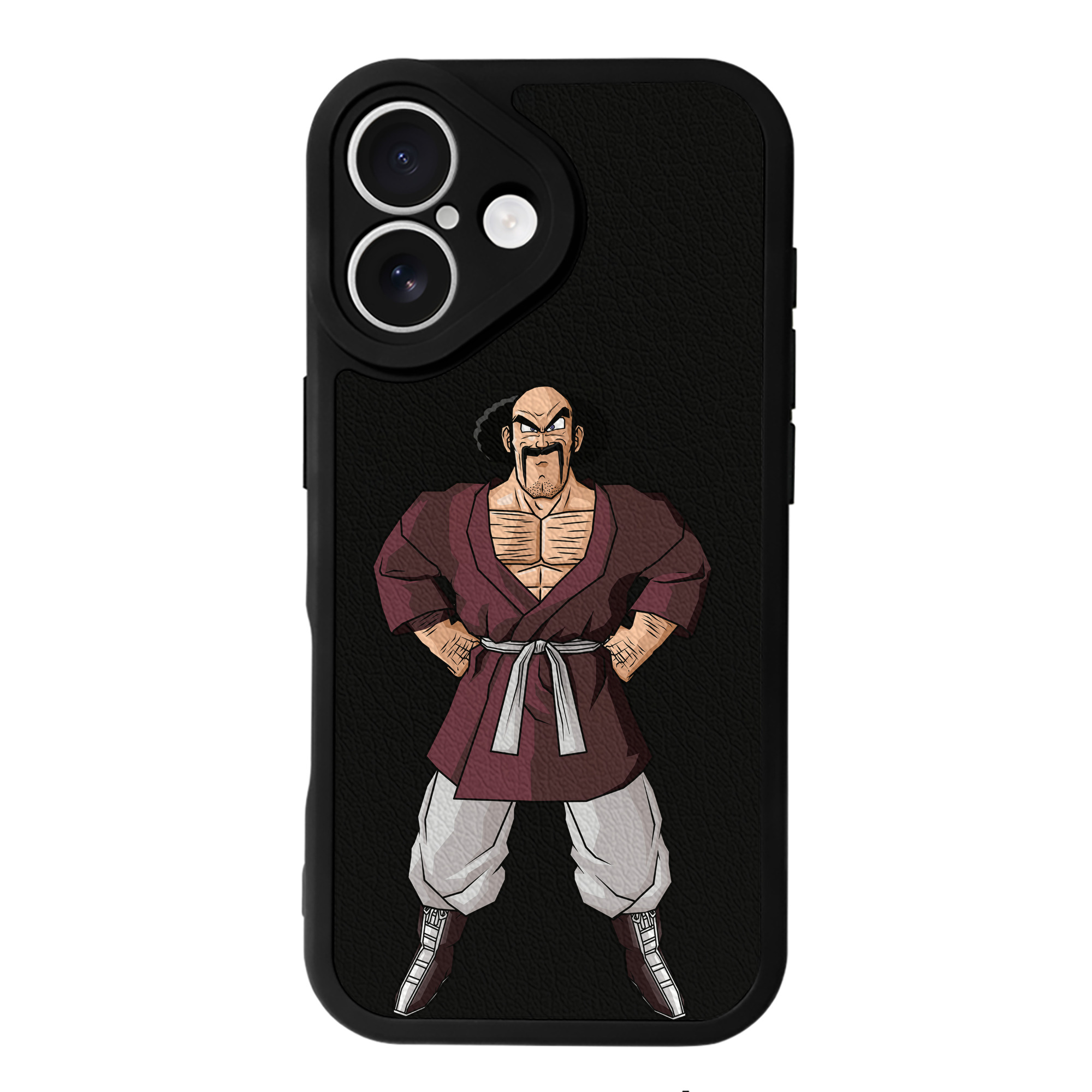 （画像用） ドラゴンボール DRAGON BALL 【iPhone 16シリーズ対応】シリコンスマホケース（レザー調） 材質：シリコン